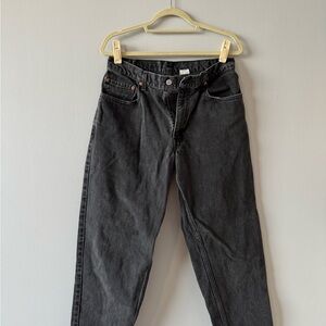 LEVI’S - Classic High-Rise Black Denim Jeans